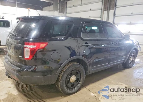 2014 Ford Explorer Police Interceptor z USA, uszkodzony, nr VIN 1FM5K8AR6EGC08387